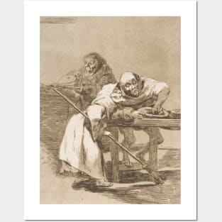 Be quick, they are waking up by Francisco Goya Posters and Art